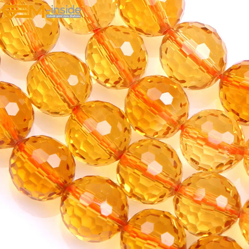 Бусины с гранеными цитринами 8 12 мм 15 дюймов|citrine beads|beads for jewelry makingfaceted citrine beads |
