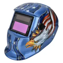 Защитная маска защитная маска для лица Солнечная энергия сварочный шлем Автоматическая Затемняющая защитный сварочный аппарат маска лица А газ