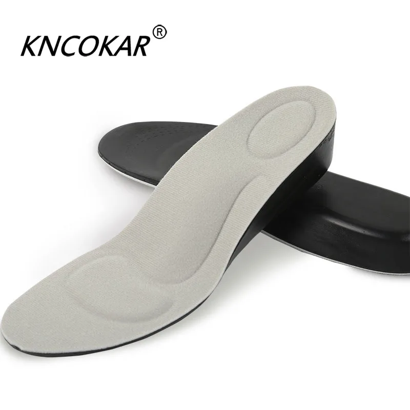 KNCOKAR 2.5 جديد Cm3.5 Cm أعلى الرياضة النعال الشبح صعد نعل تنفس قوس نوع الرجال والنساء x1059