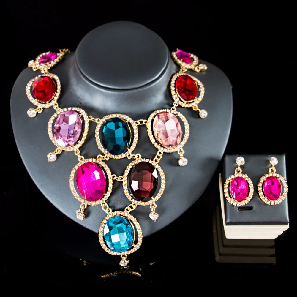 large african bead necklace