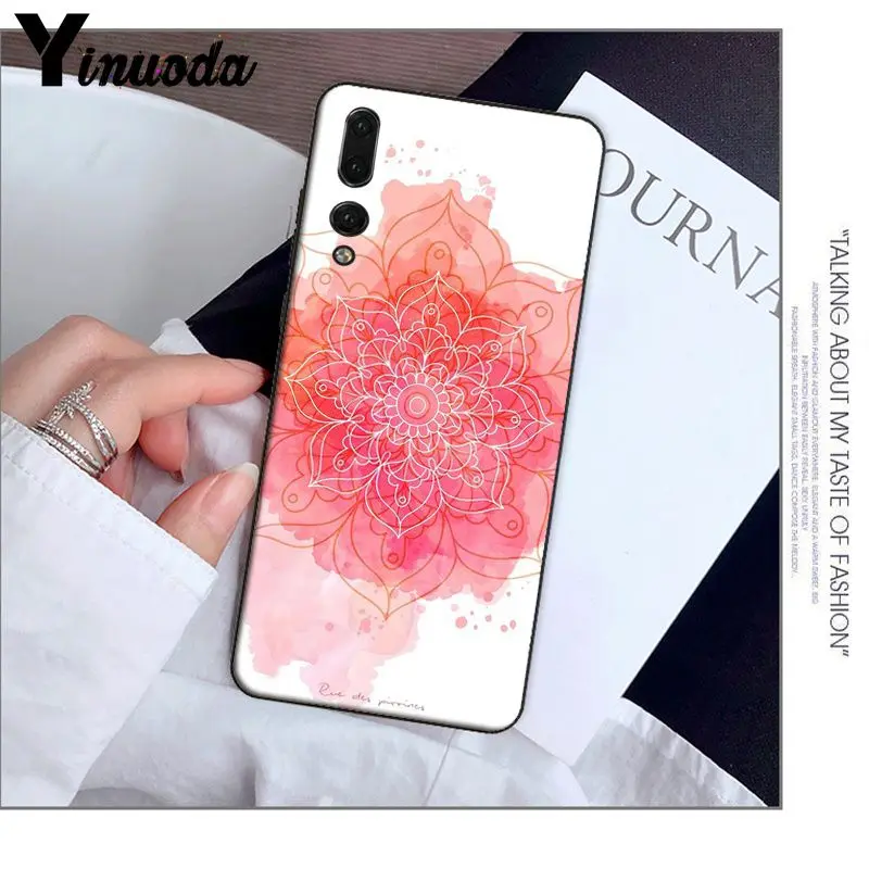 Yinuoda Мандала Цветок клиент высокое качество чехол для телефона для Haiwei P9 P 10 Plus P20 P20 Pro Honor 9 10 чехол