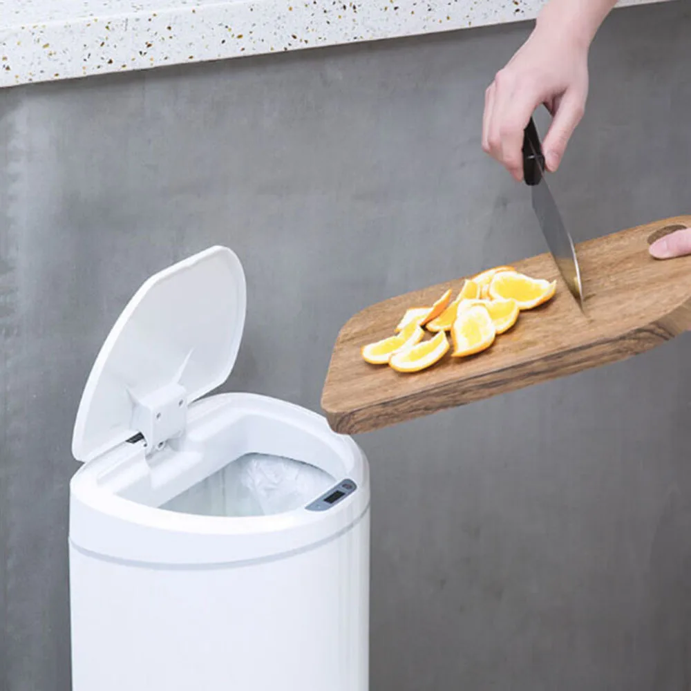 YOUPIN NINESTARS DZT-8-29S Smart Inductive Trash Can 8L Home Trash Can No Touch Trash Can Garbage Kitchen Storage Container