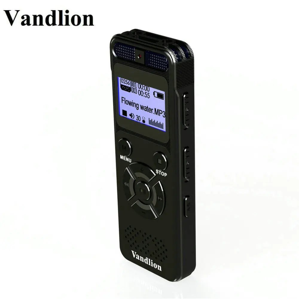 Цифровой диктофон Vandlion 8 ГБ 16 профессиональный портативный рекордер MP3 для