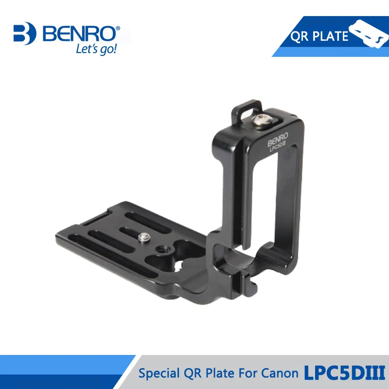 BENRO LPC5DIII QR Plate алюминиевый быстросъёмный специальный Штатив для Canon 5D Mark III камеры ARCA стандарт