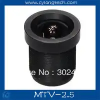 Board 2.5 mm 130 Degree Wide Angle LENS For CCTV Security Camera . free shipping.MTV-2.5
