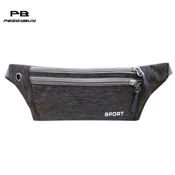 

Portable Zipper Casual Men Nylon Belt Fanny Waist Packs Boys Crossbody Shoulder Messenger bag Handbags Small Travel Pouch Totes