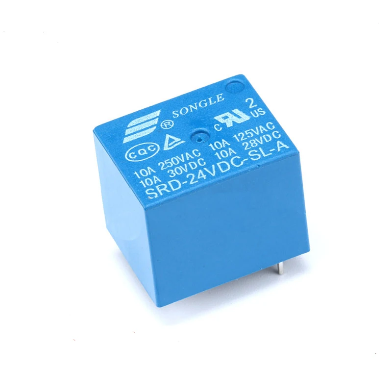 Free shipping 10pc Original SRD 24VDC SL A T73 24V 10A 4pin DC Power