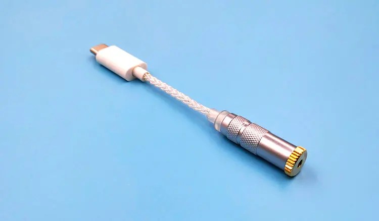 Type c interface to 3 5 4 4 2 5mm female headphone plug conversion cable balance headset upgrade line