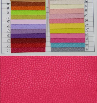 

leather fabric chair leathers cover fabric material PU Lychee Emboss sofa fabric upholstery woven