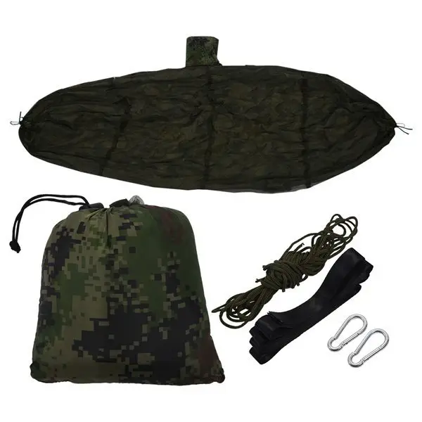

Double Person Travel Outdoor Camping Tent Hanging Hammock Bed & Mosquito Net Camouflage