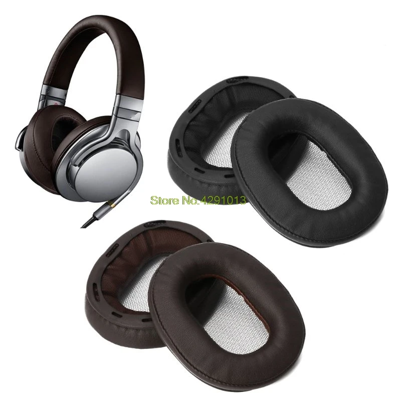 Замена Подушки для наушников Подушка для SONY MDR-1R MK2 1RBT 1ADAC MDR-1A 1ABT белок мягче кожа амбушюры Наушники