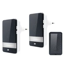 433 МГц на большие расстояния 1V2 беспроводной цифровой AC дверной звонок