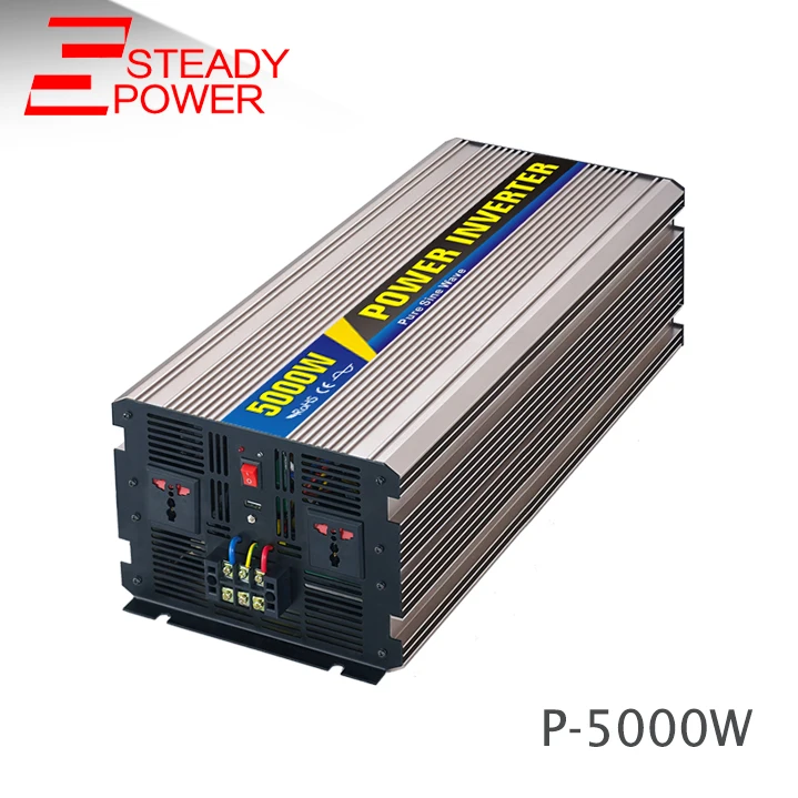 

5kw pure sine wave inverter 12v 24v 220v 5000w generator on grid solar inverter 5000 watt inverter