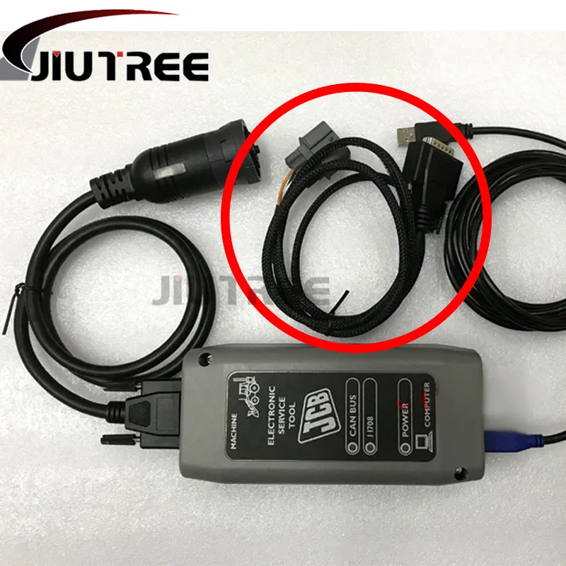 

JIUTREE 6 pin cable for jcb diagnostic tool Agricultural Construction excavator