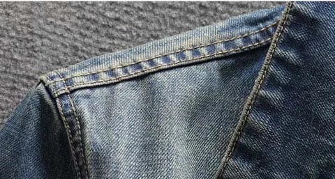 Мужская повседневная однобортная джинсовая куртка, мужские джинсовые куртки и пальто, высокое качество, куртка больших размеров