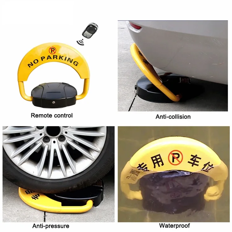 Automatic Car No Parking Bay Barrier Lock (5)