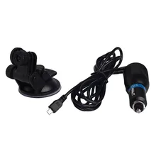 Suction cup bracket with Car Charger For SJ series Action Cam Caemera SJ6000 SJCAM SJ4000 gopro hero 4 3 Mount Accessories