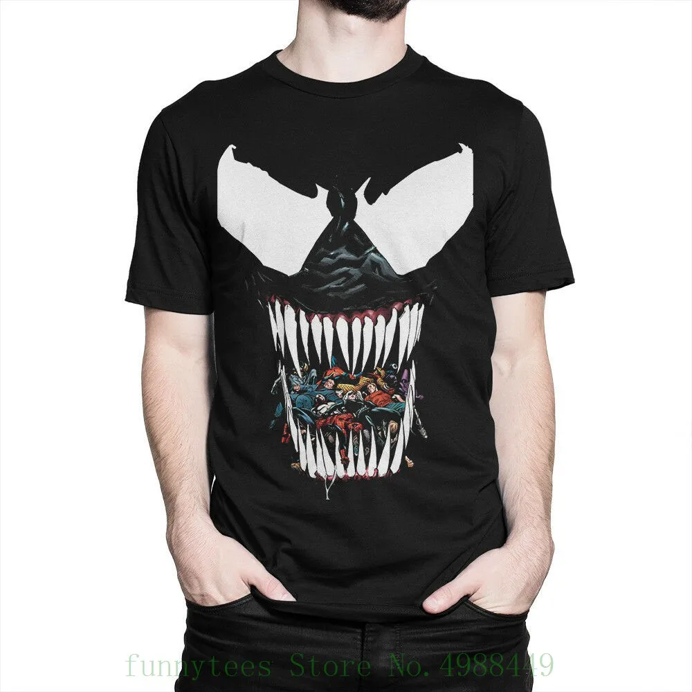Футболка Venom Face Comics Art футболка с изображением фильма Мужская Женская всех
