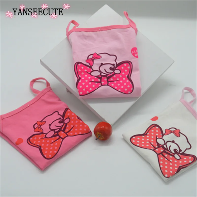 Girls tank camisoles child tank top 2017 New kids underwear model tops for girls camisoles kids tank tops 1pcs/lot B5016-1P