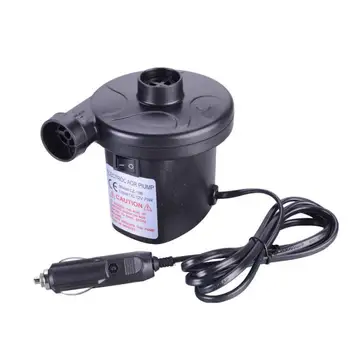 

2019 DC 12v Portable Electric Air Pump Air Mattress Boat Car Auto Air Inflatable Pump For Car Camping Inflator