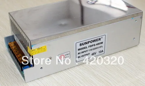 

switching power supply board 110VAC/220VAC 50HZ input 48V 7.5A output FOR TAS5630