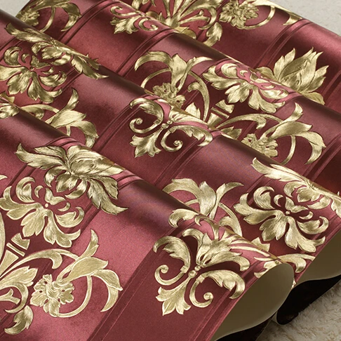 3D Damascus Luxury Background Wallpapers European 3D PVC Embossed Wall Paper Living room Bedroom Floral Striped Wallpaper Roll 3D Damascus Luxury Background Wallpapers European 3D PVC Embossed Wall Paper Living room Bedroom Floral Striped Wallpaper Roll