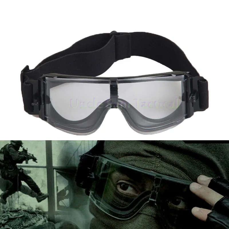 Tactical Combat X800 Military Goggles 3 Lenses Army Sunglasses