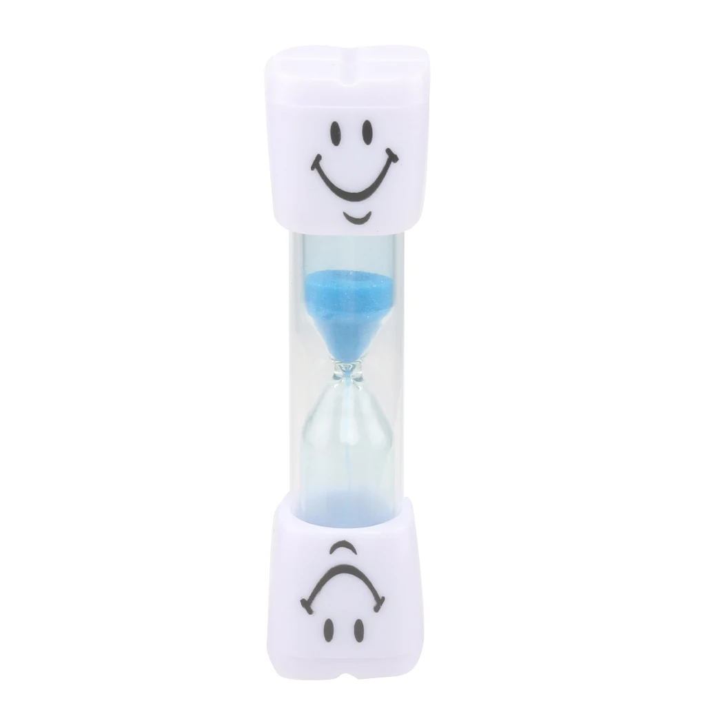 New 2 Minute Smiley Sand Timer  Kids Toothbrush Timer for Brushing Children's Teeth Hourglass timer home decoration