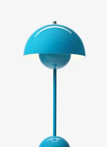 Высокое качество цветочный горшок настольная лампа Креативный светодиодный настольная лампа для чтения украшение дома E27 настольная лампа - Цвет абажура: 蓝色(Blue)
