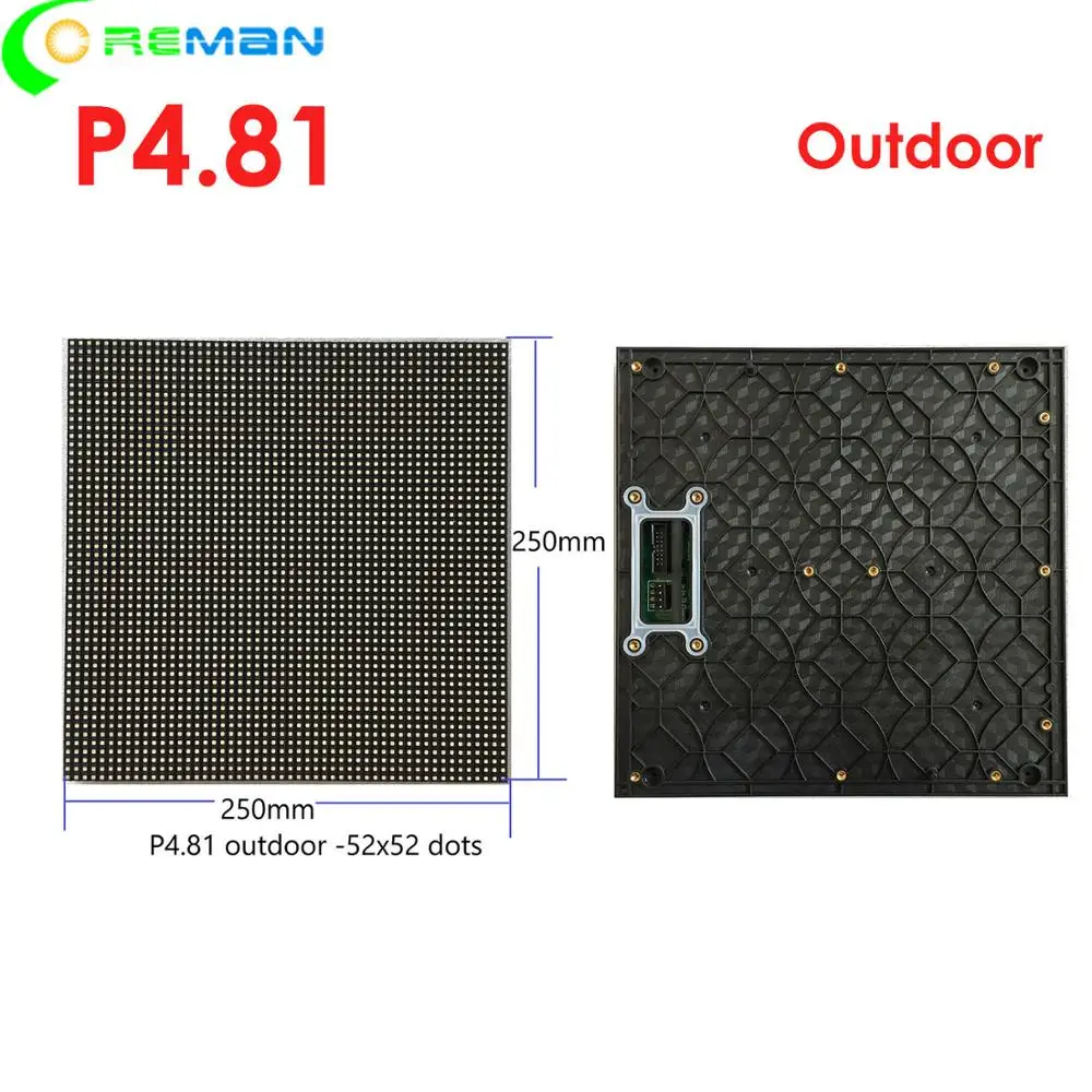 Арендный программируемый светодиодный видеостена, наружный легкий вес легко переносить, легко установить светодиодный дисплей видео панель p4.81 светодиодный модуль