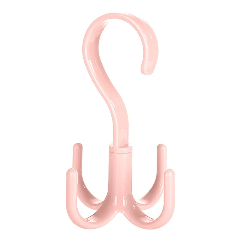 Creative Rotate Hook Belt Tie Bag Scarf Closet Organizer Holder Hanger Rack Hooks For Hanging Bathroom Accessories 5A30 (12)