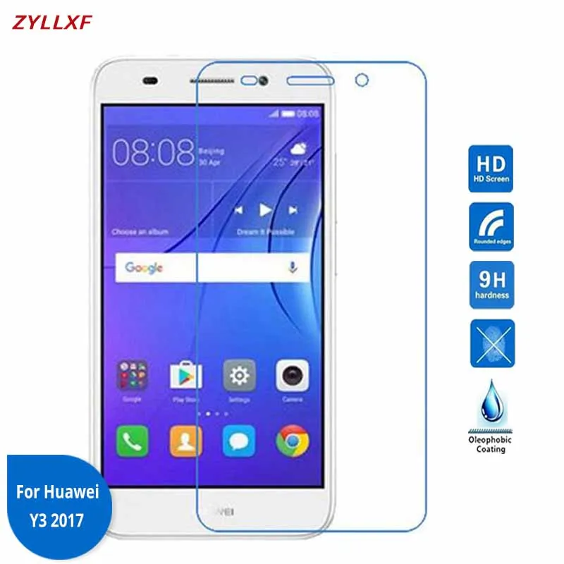 

For Huawei Y3 2017 Tempered Glass Screen protector film 9H 2.5D Safety Film On Y32017 CRO-L03 CRO-L02 CRO-L22 CRO-L23 CRO-U00