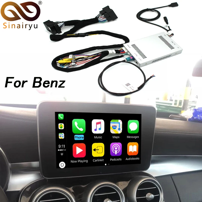 Sinairyu โรงงาน Retrofit Apple Carplay Android Auto สำหรับ Mercedes