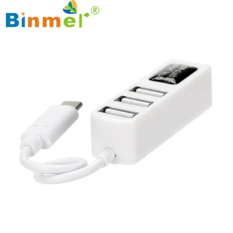 Binmer WH Тип с разъемами типа C и 4-Порты и разъёмы USB 3,0 док-станция USB 3,1 адаптер для ПК Apple Macbook 112 Sep 15