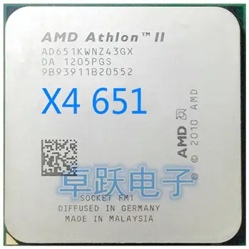 

AMD Athlon II X4 651 quad-core fm1 3.0G 4M cpu quad-core processor free shipping