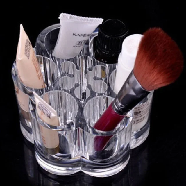 Cristallo Make Up Cosmetici Contenitore di Stoccaggio Bagno Dell'organizzatore C Cristallo Make Up Cosmetici Contenitore di Stoccaggio Bagno Dell'organizzatore C