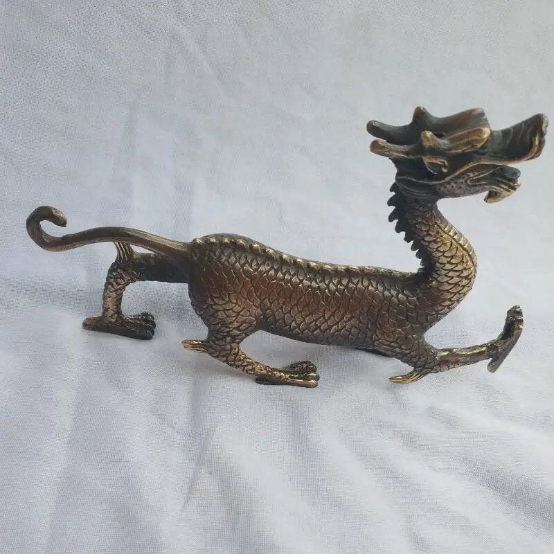 

Collection Home Decoration Chinese Handmade brass Dragon statue ,Art collection statue