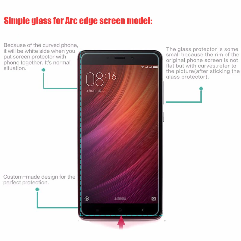 10 шт. Премиум Закаленное стекло для Xiaomi Redmi 3 3s 3x4 Pro 4X S2 5 Защита экрана 9H 2.5D Защитное