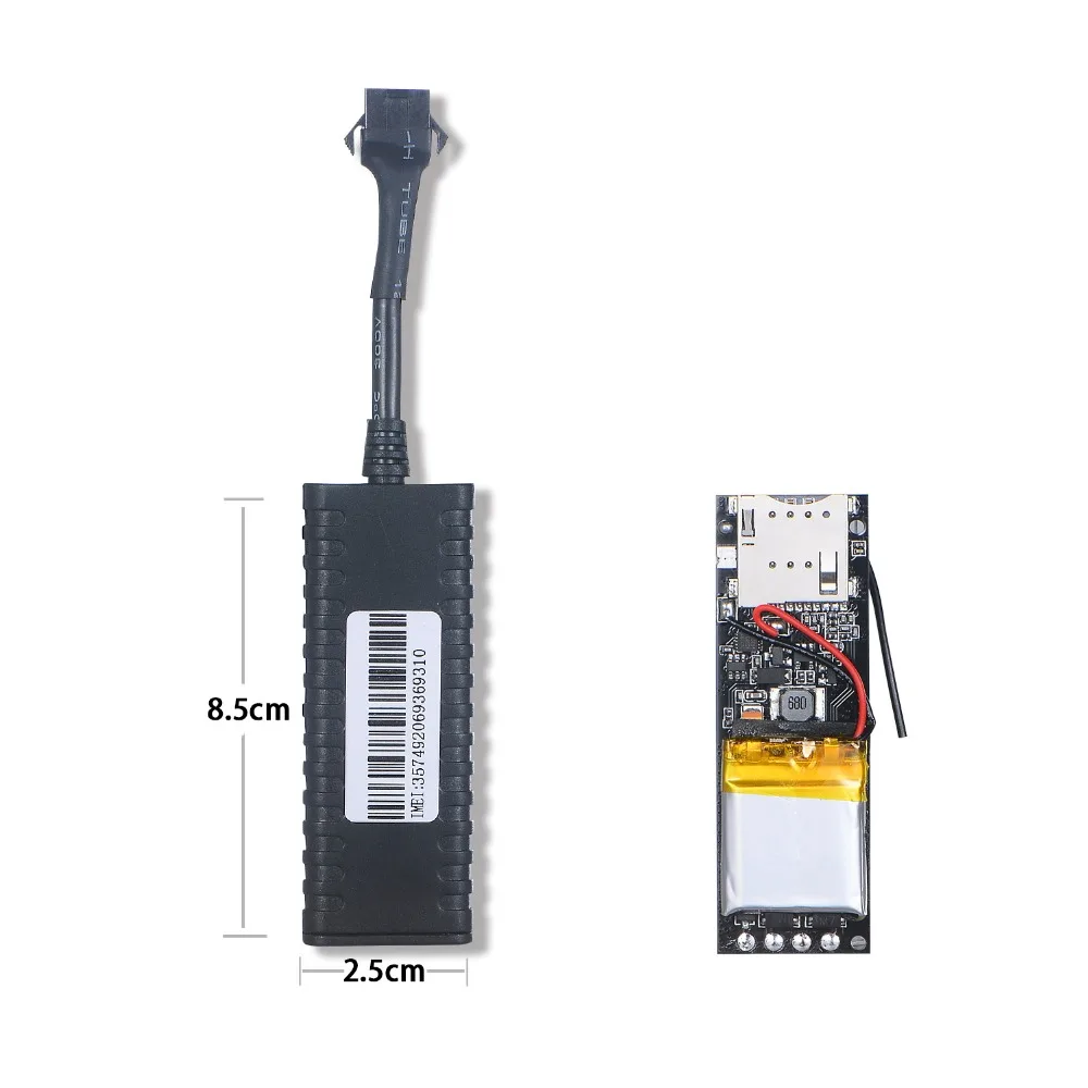 Mini China GPS Tracker Vehicle Tracking Device Car Motorcycle GSM Locator Remote Control With Real Time Monitoring System APPS 