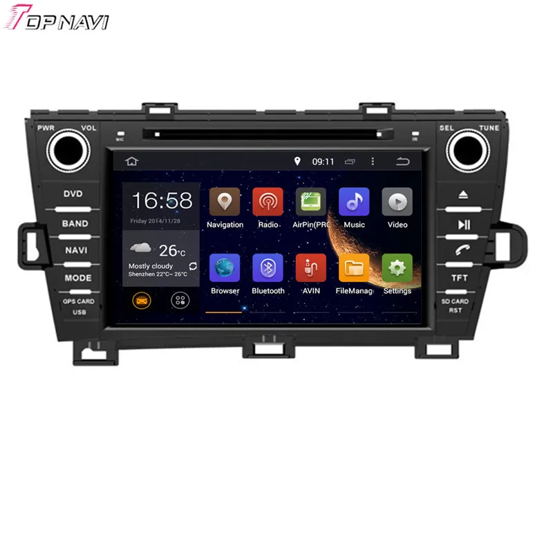 Topnavi 8 Octa Core 2GB RAM Android 6 0 Car font b Radio b font Stereo