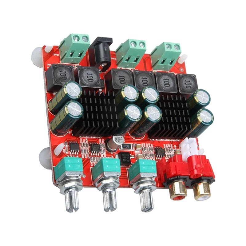 

Tpa3116 2.1 Power Amplifier Board 2X50+100W Digital Power Amplifier Board 2.1 Speaker Power Amplifier Board Hf65B A4-013