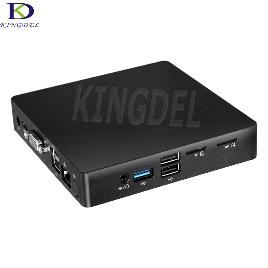 

Newest Fanless mini pc Quad Core Intel Celeron J1900 windows7 mini computer with HDMI VGA TF SIM HTPC 8G RAM 256G SSD