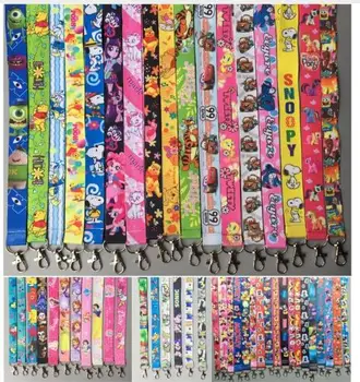 

200 Pcs popular Cartoon Neck Straps Lanyards Mobile Phone,Key chain ID Card