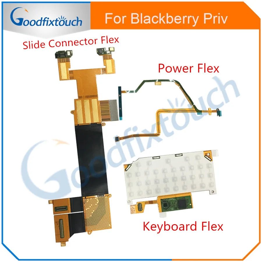 

For Blackberry Priv Power / Keyboard / Slide Connect Flex Cable Replacement Parts For Blackberry Priv Slide Connector Flex