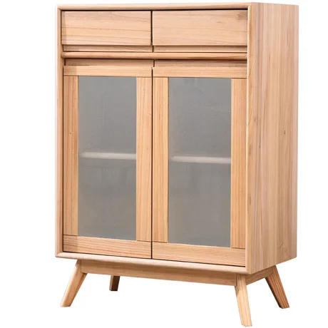 Буфет кухонный шкаф из массива дерева скандинавского шкафа muebles de sala cassettiera aparador mueble шкаф горячий 65*36*92 см