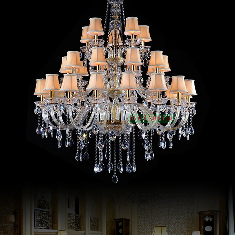 

Maria Theresa Fashionable Luxury Chandeliers Lighting Crystal Chandeliers Classic Glass Crystal For Chandeliers Large Lamps