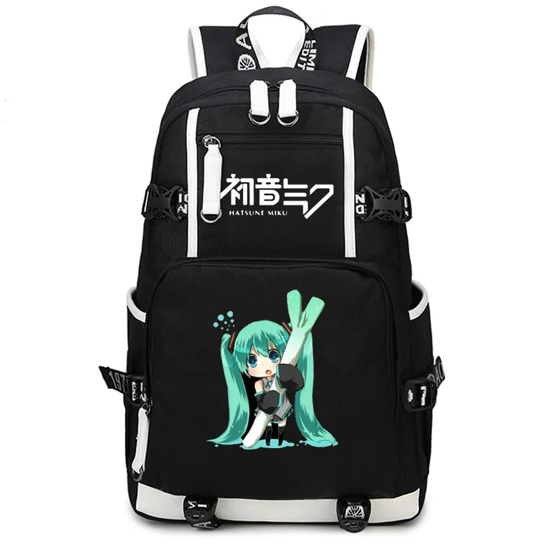 Anime Musik Gadis Hatsune Miku Gadis Sekolah Tas Ransel Laptop Wanita  Kartun Ransel Tas Sekolah Siswa Unisex Anak anak Jepang|japan  schoolbag|cartoon rucksacklaptop backpack women - AliExpress