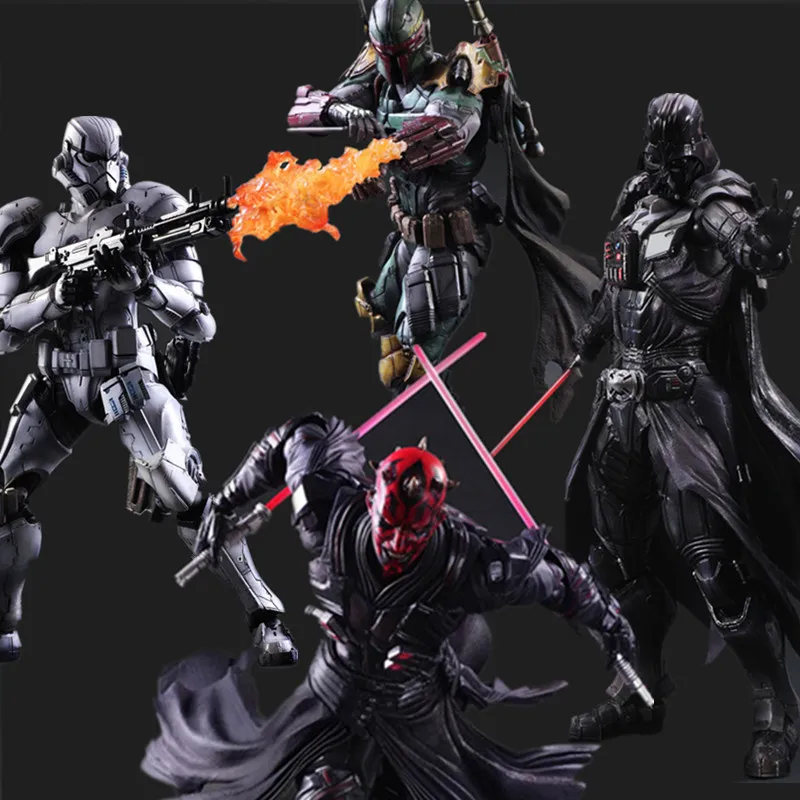 Звездные войны экшн фигура игра искусство Kai Darth Vader Maul Коллекционная модель