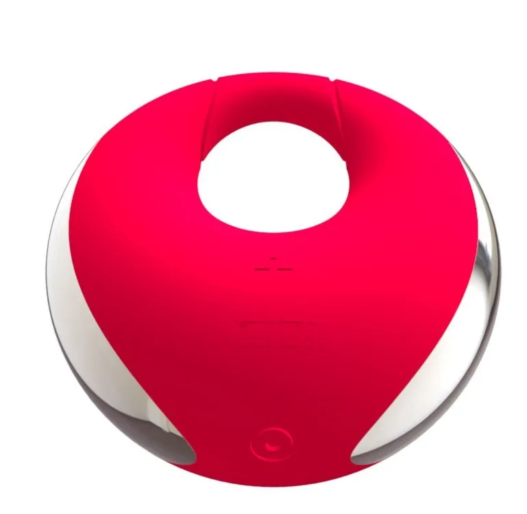 Youcups Circle Red Waterproof Rechargeable puts pleasure at your