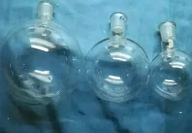 

QUARTZ GLASS flask round bottom no cover